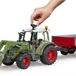 Bruder 02182 Fendt Vario 211 mit Frontlader und Bordwandanhänger | Bild 5