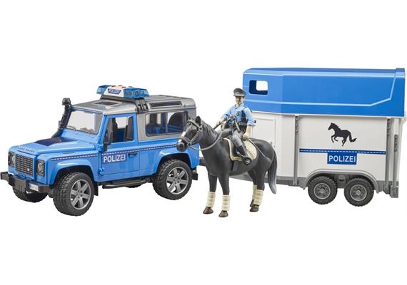 Bruder 02588 Land Rover Defender Polizeifahrzeug