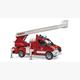 Bruder 02673 MB Sprinter Feuerwehr mit Drehleiter