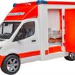 Bruder 02676 MB Sprinter Ambulanz mit Fahrer und Light + Sound Modul | Bild 4