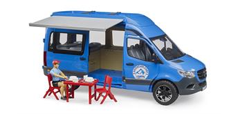 Bruder 02684 MB Sprinter Camper mit Fahrer