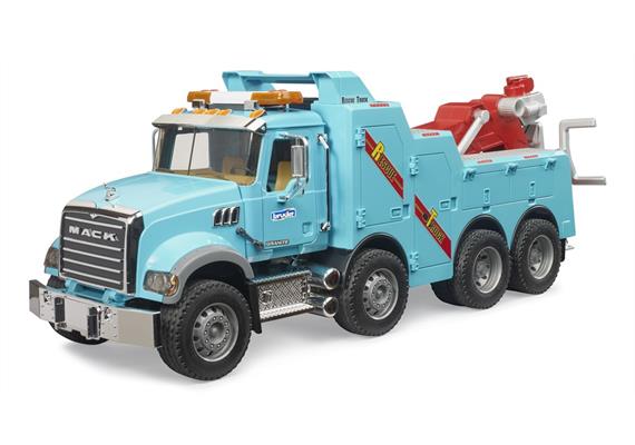 Bruder 02831 MACK Granite Berge- und Abschlepp- LKW mit L+S Modul