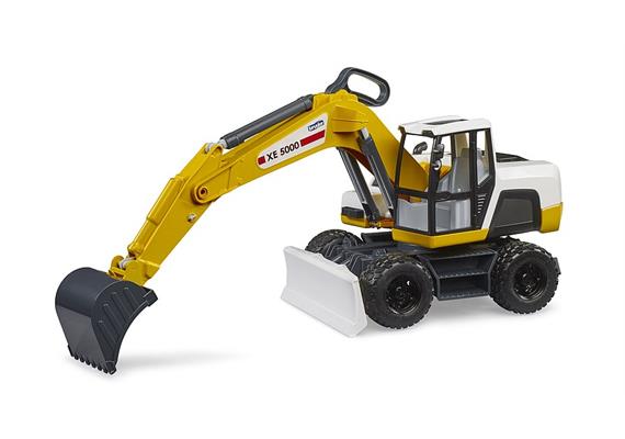Bruder 03413 Mobilbagger (gelb/weiss)