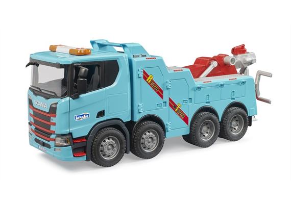 Bruder 03553 Scania Super 560R LKW Abschlepp LKW mit L+S Modul