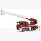 Bruder 03590 Scania Feuerwehrleiterwagen plus Licht und Sound Module