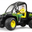 Bruder John Deere Gator XUV 855D mit Figur grün 1:16 | Bild 2