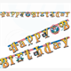 Buchstaben-Kette HAPPY BIRTHDAY Piraten-Party 210 cm