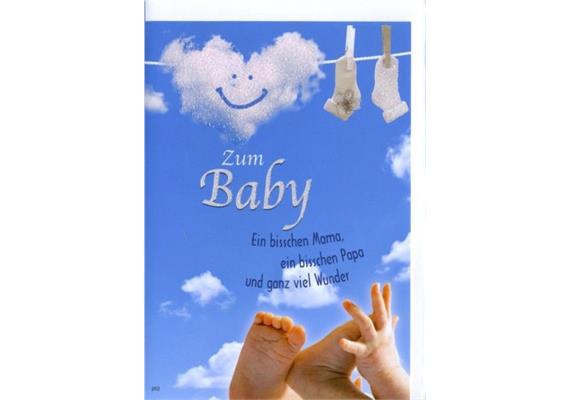 Buff + Co Karte zum Baby