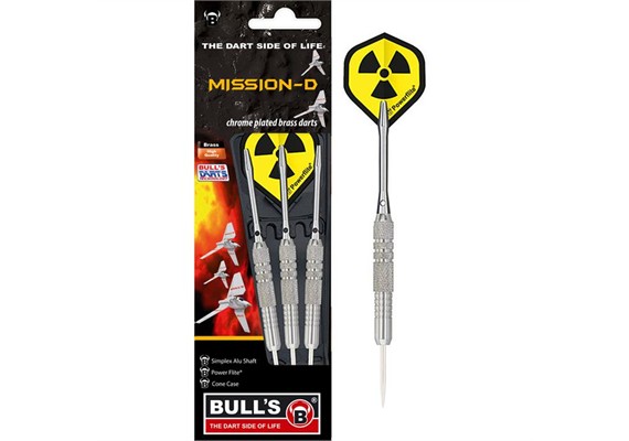 Bull's 12433 Mission-D Steel Dart 23g