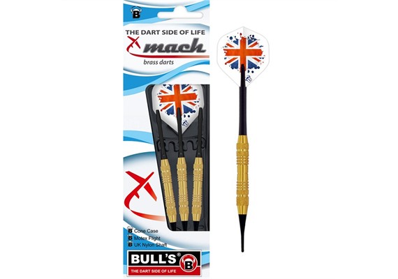 Bull's 16048 3 Softpfeile 18gr Mach schwarz