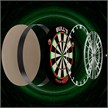 Bulls Dart Board Focus II Plus 45.5 x 3.8cm Sisal | Bild 4
