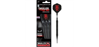 Bulls Thriller Messing Soft Darts Satz 18g schwarz