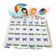 Butterflies & Bands Mood Rings 1 Stück assortiert