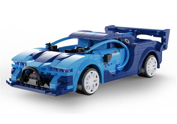 Cada C51073W - Blue Race Car - 325 Teile