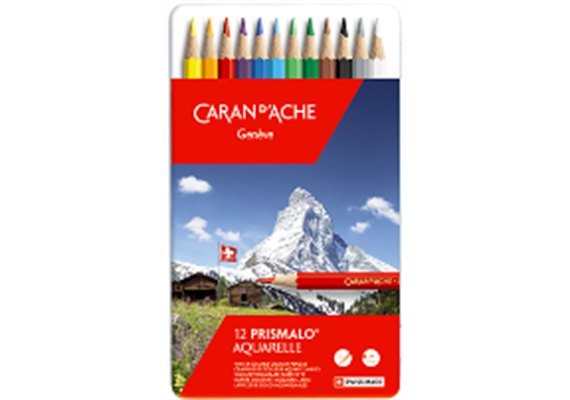 Caran D'Ache - Farbstifte Prismalo 12 Stück