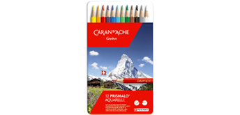 Caran D'Ache - Farbstifte Prismalo 12 Stück