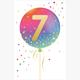 Card Group Age Balloon 7