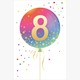 Card Group Age Balloon 8