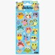Card Group D425 Stickers Flower Owls