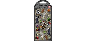 Card Group D542 Stickers Scary Creatures