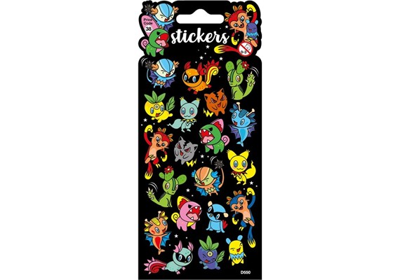 Card Group D550 Stickers Tiny Fighters