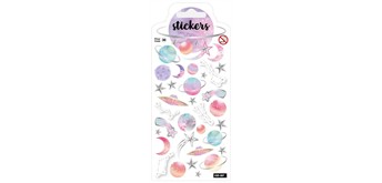 Card Group D587 Stickers Beautiful Space