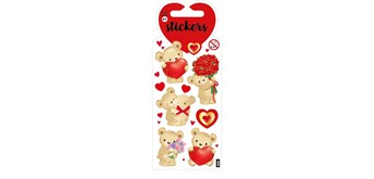Card Group D658 Stickers Handmade Teddy