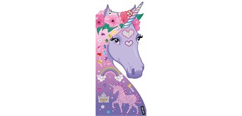 Card Group D973 Stickers Glimmering Unicorn