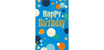 Card Group H030280 Karte Birthday Dots