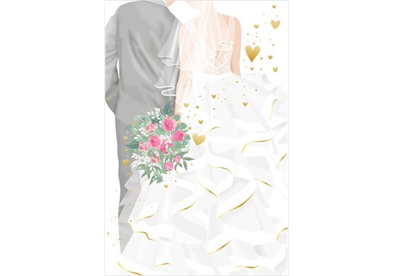 Card Group H030295 Karte Charming Wedding