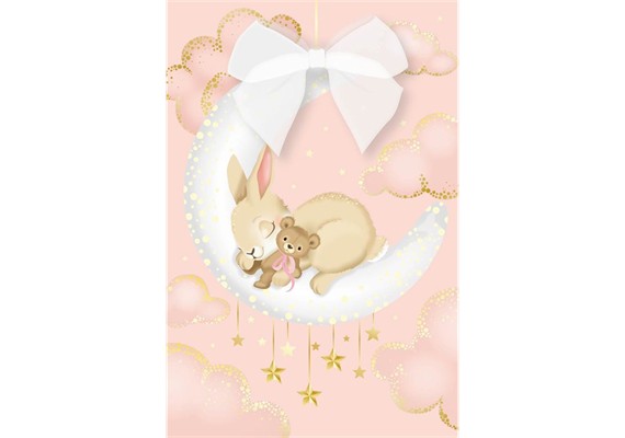 Card Group H030346 Karte Sweet Baby Pink