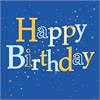 Card Group Karte Blue Birthday