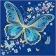 Card Group - Karte Blue Butterfly