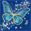 Card Group - Karte Blue Butterfly