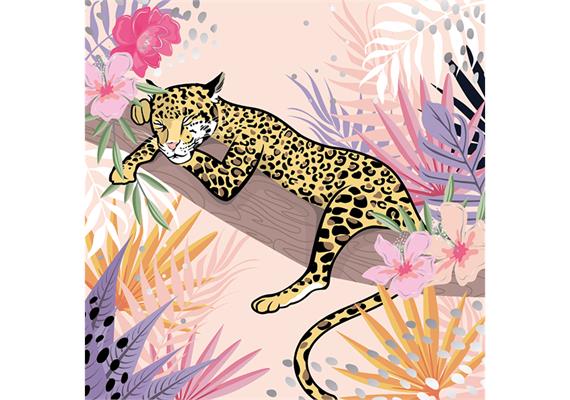 Card Group Karte Exotic  Leopard