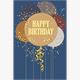 Card Group Karte Gleaming B-day Balloons