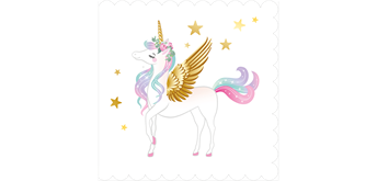 Card Group Karte Lace Unicorn