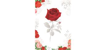Card Group Karte Mini Shimmering Rose