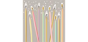 Card Group Karte Pastel Lights