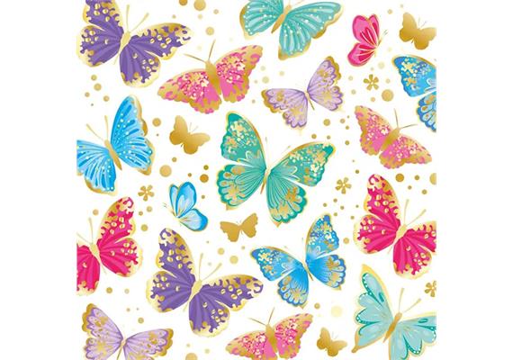 Card Group Karte Shiny Butterflies