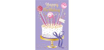 Card Group Lilac Birthday Cake