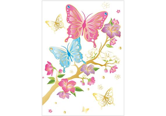 Card Group Mini Karte Beautified Butterflies