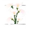 Card Group Mini Karte Beautiful Lillies