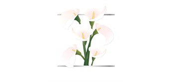 Card Group Mini Karte Beautiful Lillies