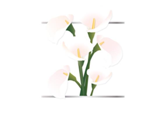 Card Group Mini Karte Beautiful Lillies