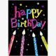 Card Group Mini Karte Birthday Lights