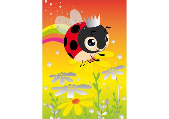 Card Group Mini Karte Colourful Ladybug