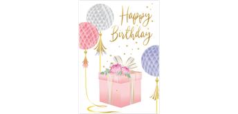 Card Group Mini Karte Fancy Brithday