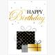 Card Group Mini Karte Glitter Birthday