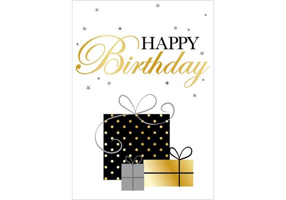 Card Group Mini Karte Glitter Birthday